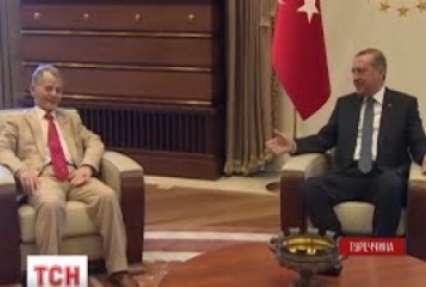 Президент Туреччини зустрівся із Мустафою Джемілєвим