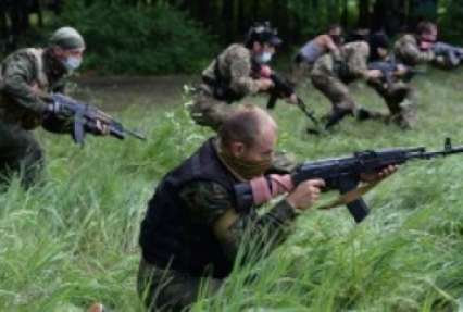 Вооруженные Силы Украины выстраивают линию обороны для защиты от террористов