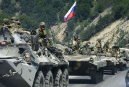 Российские войска вторглись на территорию Донбасса