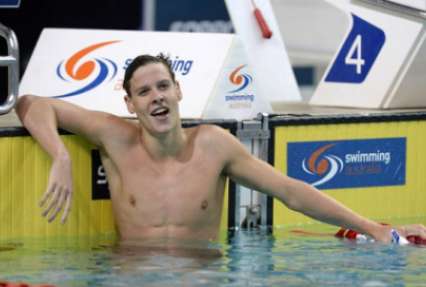 Австралиец Митчелл Ларкин – чемпион мира в плавании на 200 м на спине