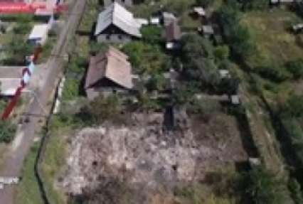 Беспилотник снял масштабные разрушения в Горловке