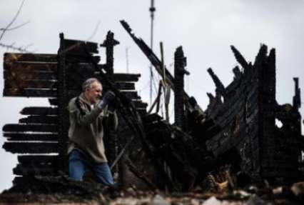 Боевики ударили по жилым районам Марьинки: 5 домов разрушено