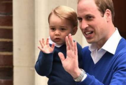 Двухлетнего британского принца Джорджа замучили папарацци
