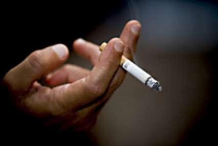 Курение может привести к появлению живота