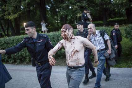 Московская полиция задержала участников 
