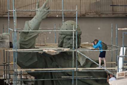 Москвичи поддержали установку памятника князю Владимиру на Боровицкой площади