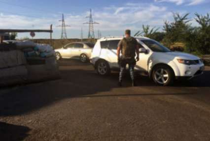 На блокпосту под Донецком задержали оборудование для добычи угля в 