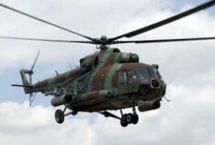 На границе Херсонской области замечен российский военный вертолет – пограничники