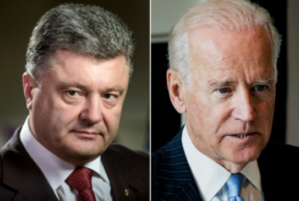 Порошенко обсудил с вице-президентом США ситуацию на Донбассе
