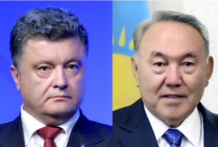 Порошенко пообщался с Назабраевым о ВТО, Донбассе и сотрудничестве в авиастроении