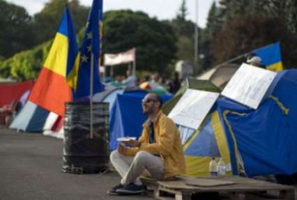 Протестующие в Кишиневе решили прекратить переговоры с властями