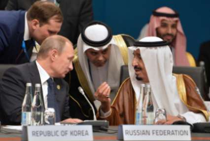 Путин поговорил по телефону с саудовским королем