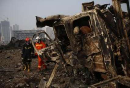 Разрушительный взрыв в Китае: число жертв неустанно продолжает расти