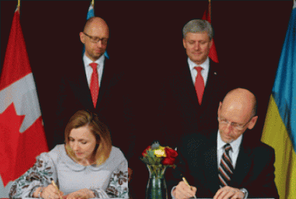Украина и Канада завершили переговоры о создании ЗСТ