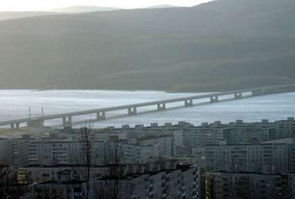 В Мурманской области охрану стратегически важного моста доверили манекену