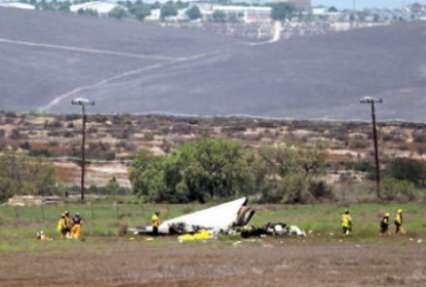 В небе над Калифорнией столкнулись два частных самолета