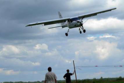 В Тамбовской области разбился легкомоторный самолет