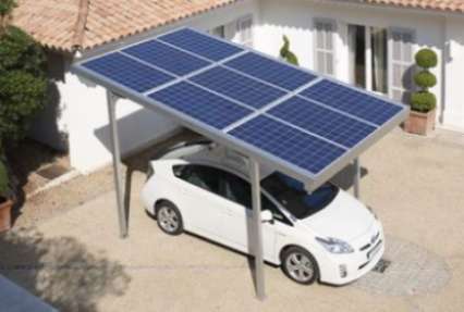 В Украине научились заряжать электромобили от солнца