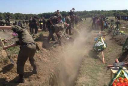 В Запорожской области похоронят 12 неизвестных бойцов