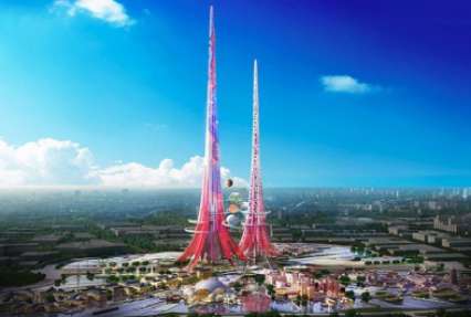 Китайцы планируют строить многокилометровые небоскребы