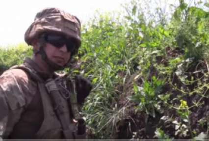 «Это суицидники»: морские пехотинцы рассказали о попытках боевиков напасть на наши позиции (видео)