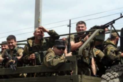 Террористы открыли огонь по одному из блокпостов украинской армии