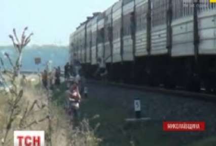 Під Миколаєвом спалахнув пасажирський потяг Київ – Миколаїв