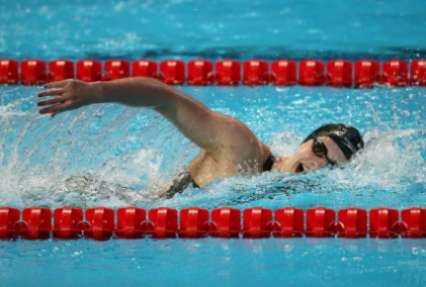 Американка Кэти Ледеки завоевала третье золото на ЧМ по водным видам спорта