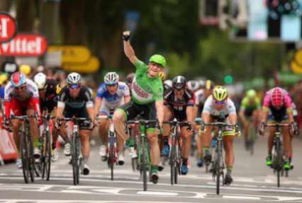 Андре Грайпель выиграл пятый этап «Тур де Франс»; Гривко – 66-й