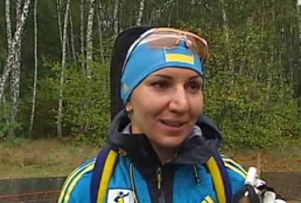 Елена Пидгрушная выиграла гонку преследования на летнем ЧУ по биатлону