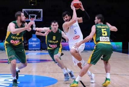 Евробаскет-2015. Литва в овертайме обыграла Италию и стала последним полуфиналистом