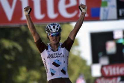Француз Вюллермоз выиграл восьмой этап «Тур де Франс»; Гривко – 75-й