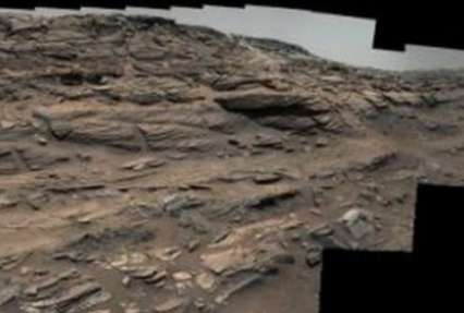 Марсоход Curiosity снял панораму дюн Марса