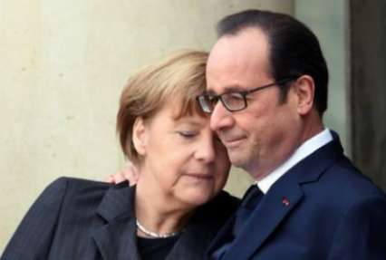 Меркель встретится с Олландом, чтобы обсудить ситуацию с Грецией