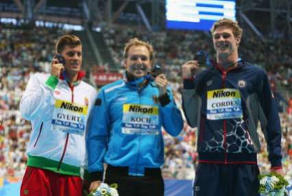 Немец Марко Кох – победил на ЧМ в плавании на 200 м брассом