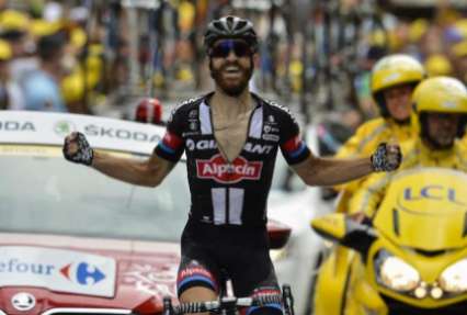 Немец Симон Гешке выиграл 17-й этап «Тур де Франс»; Гривко – 73-й