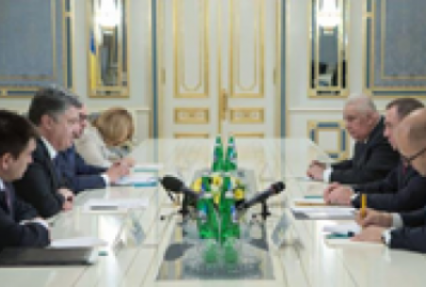 Порошенко встретился с министром иностранных дел Беларуси