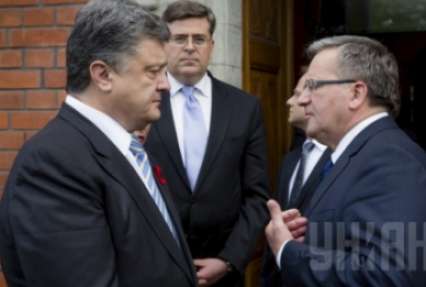 Президент Польши Коморовский прибыл в Украину
