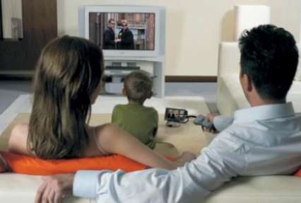 Телевизор отдаляет родителей от детей