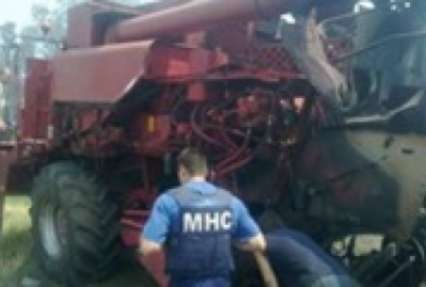 В Донецкой области на мине подорвался комбайн