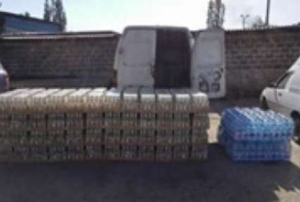В Донецкой области задержали груз с овощами и водкой