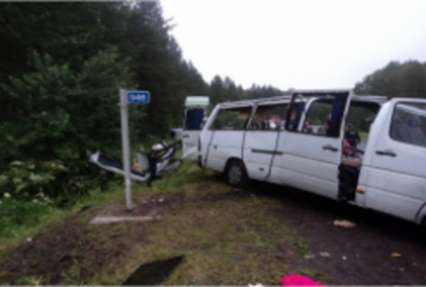 В МВД назвали причины аварии в Красноярском крае