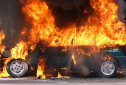 В Закарпатской области сожгли автомобиль журналиста