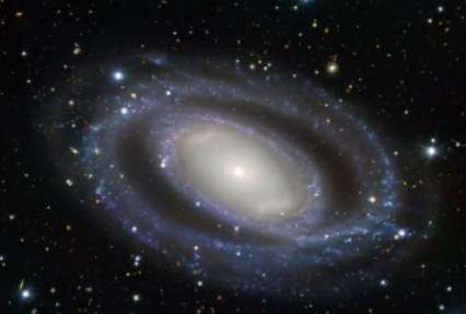 Ученые показали фото уникальной спиральной галактики