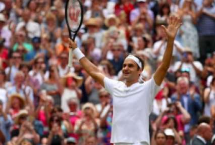 Теннисист Р.Федерер восьмой раз выиграл Уимблдон